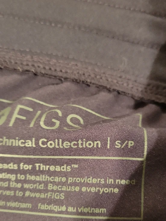 Purple Drawstring Figs - Picture 7 of 7